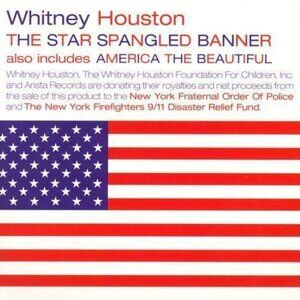 Whitney Houston Star Spangled Banner/ America The Beautiful- CD Single -Sealed